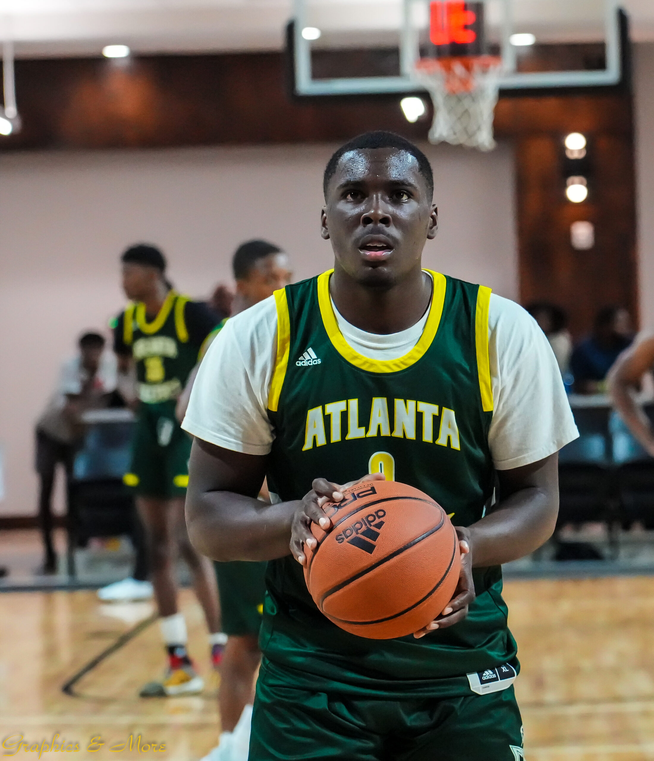 Atlanta Celtics player on the court
